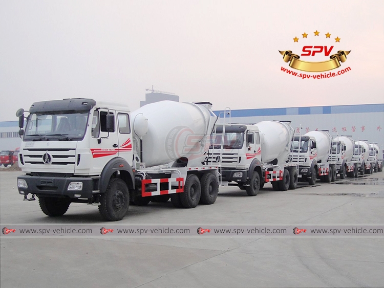 Concrete Mixer Truck Beiben - Bulk Shipment Concrete Mixer Truck Beiben - Bulk Shipment